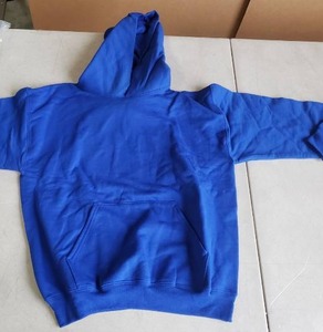 lot 10314 image: Hanes EcoSmart Blue Hoodie, Youth Large