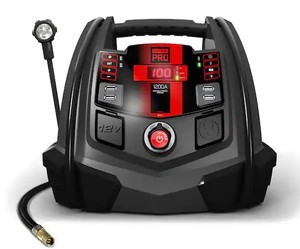 lot 2055 image: Schumacher Pro Automotive 12-Volt 1200 Peak Amp Jump Starter and Portable Power Station&nbsp