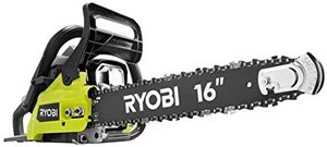 lot 2060 image: Ryobi Gas Powered Chain Saw 16in