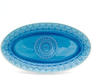 lot 7717 image: Euro Ceramica Fez 14.5 Oval Platter