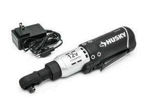 lot 7732 image: Husky 12 Volt Lithium-Ion Cordless Ratchet