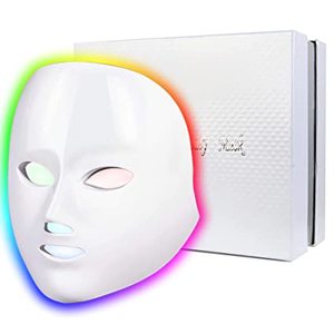lot 2092 image: Colorful LED Light Therapy Beauty Mask