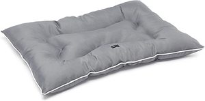 lot 2100 image: Amazon Basics Outdoor Water Repellent Pet Pillow Bed, Grey, Large