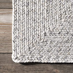 lot 2105 image: NuLoom Festival - Ivory 26x12 Area Rug