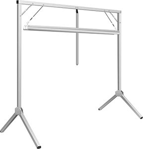 lot 5962 image: iPower 4ft Foldable Grow Light Stand for Seed Starting Plant Propagation 70w Red and Blue Spectrum, Double Tube, Dual Control Switch, 2