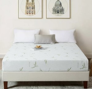 lot 5995 image: Ego Home 8 inch Memory Foam Mattress, Bed in a Box, Full Size Mattress- Retail $249.99