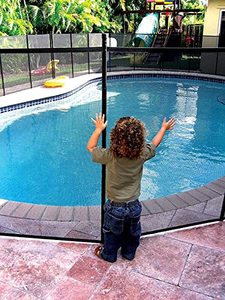 lot 6014 image: Water Warden Black Pool Fence