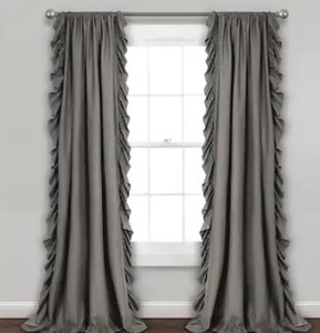 lot 6030 image: The Gray Barn Gila Curtain Panel Pair 84in