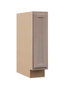 lot 10318 image: American Woodmark Unfinished 9x34.5Hx24D Full Base Cabinet Piece