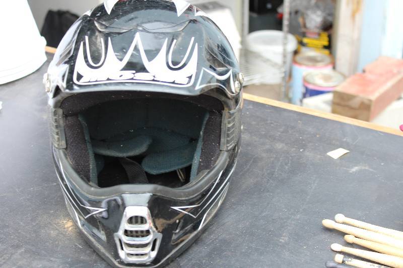 lot 1126 image: Mossi Motorcycle Helmet