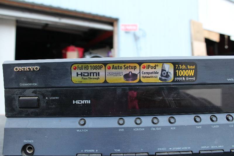 lot 1172 image: Onkyo 7.1 AV Receiver