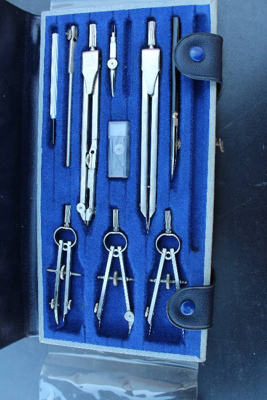lot 1180 image: Protractor Set Made in Germany