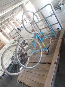 lot 50003 image: VINTAGE BICYCLES (2) (CART NOT INCLUDED)