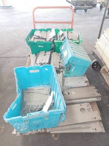 lot 50005 image: LOTS SHELF PARTS (CART NOT INCLUDED)