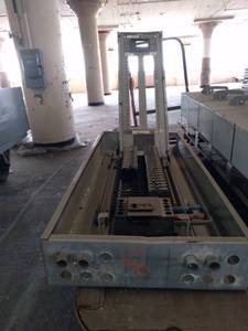 lot 50108 image: Siemens Cat. No. S1C42ML25OATS Item 050 Electrical Panel Box SOLD SEPARATELY CART AND ITEMS AROUND NOT INCLUDED