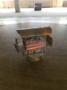 lot 71405 image: METAL ART MUSIC BOX COPPET SAN FRANCISCO CABLE CAR PLAYS I LEFT MY HEART IN SAN FRANCISCO