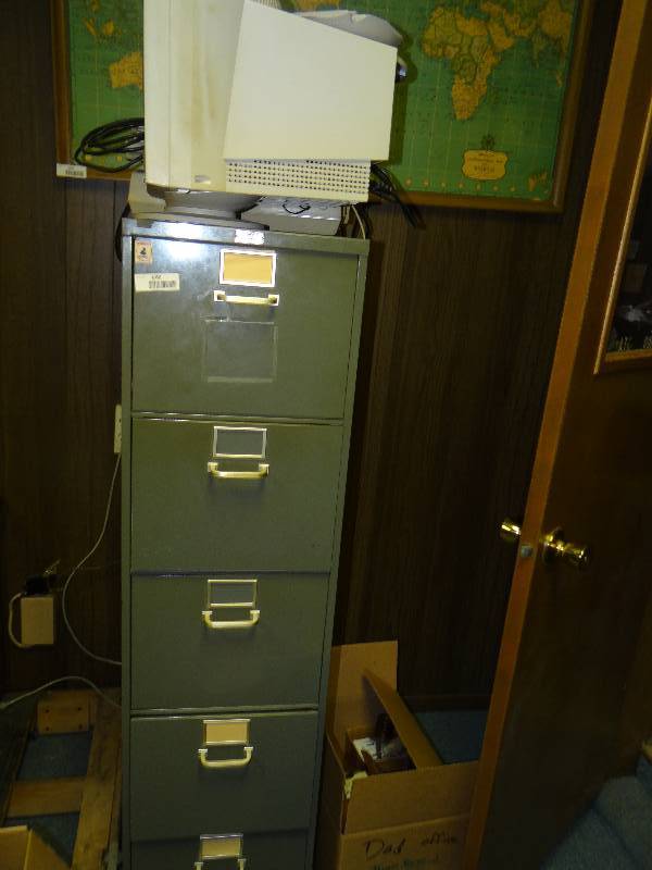 lot 1056 image: File Cabinets & Contents.
