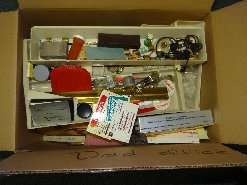 lot 1062 image: 3 Boxes Of Misc Of SupplyBooksRadio.