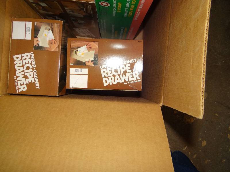 lot 1087 image: Roll Puzzle 3 Recipe Drawers.