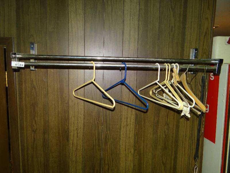 lot 1158 image: Rack On Wall, Have To Remove It Yourself.