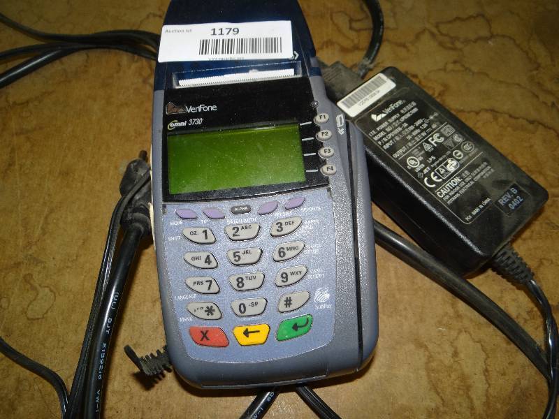 lot 1179 image: Credit Card Machine.