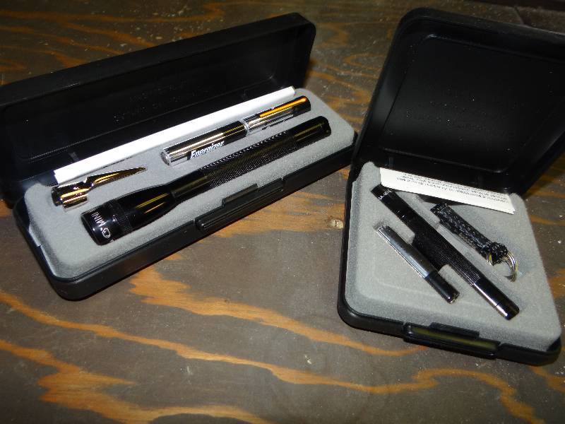 lot 1244 image: 2 New Mag Lite In Case.