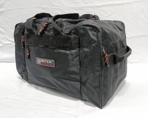 lot 15861 image: Eddie Bauer Ebtek Travel Carry On, Large Gym Black Gear Bag - #9647, 88L Capacity (23 W x 14 D  15 H)