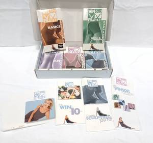 lot 15863 image: Winsor Pilates 5 VHS Set - New Factory Sealed from 2002 - Basics, Bun & Thigh, Ab Sculpting, 20 Minute Workout & Accelerated Body Sculpting in Original Box