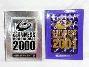 lot 15876 image: Guinness World Records 2000 & 2001 Hardcover Books - 12 Coffee Table Books