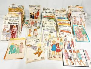 lot 15888 image: Vintage Patterns - Approximately 70 Patterns Total