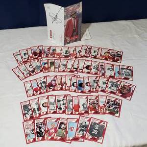 lot 2037 image: 1989 Alabama Football Cards