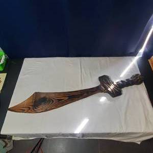 lot 2072 image: Large Wooden Sword