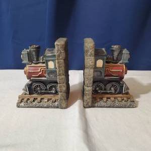 lot 2116 image: Train Bookends