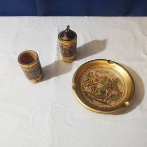 lot 2169 image: Vintage Ceramic Tobacco Set