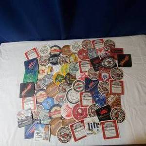 lot 2173 image: Beer Advertising Coasters Bundle