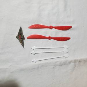 lot 2177 image: TWA & Delta Stir Sticks