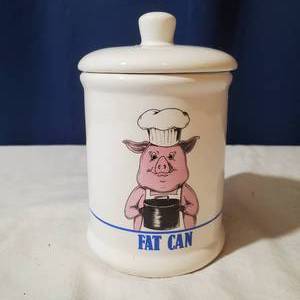 lot 2212 image: Ceramic Cannister
