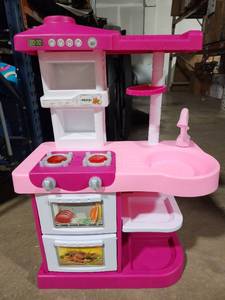 lot 1043 image: My Little Chef�� Kitchen Play Set with 30 Accessories, Light and Sound Features