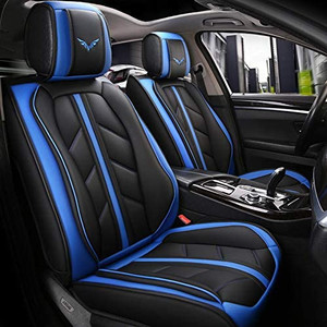 lot 1507 image: otoez Leather Car Seat Covers Full Set Faux Leatherette Automotive Seat Covers