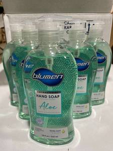 lot 1532 image: 6 Pack - Blumen Hand Soap With Moisturizers Aloe 18oz