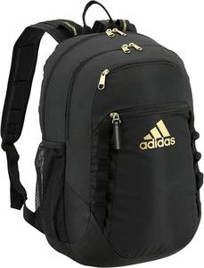 lot 1548 image: adidas Excel 6 Backpack, BlackGold Metallic
