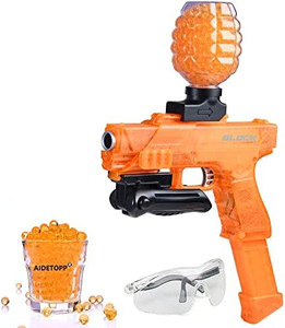 lot 1552 image: AIDETOPP Electric Gel Ball Blaster, Automatic Splatter Ball Gun, Water Ball Gun with 10,000 Gels Bullet