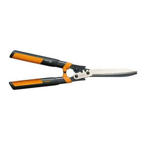 lot 1557 image: Fiskars PowerGear2 23 Hedge Pruning Shears Orange and Black Garden Tools