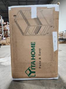 lot 1610 image: YITAHOME Bar Carts for The Home, 3-Tier Industrial Bar Cart