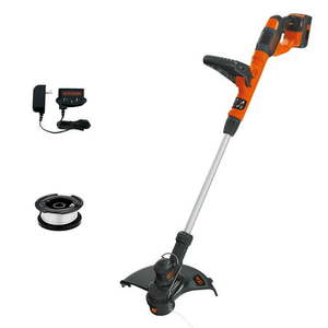 lot 3003 image: BLACKDECKER LST140C 40V MAX Lithium-Ion Cordless String Trimmer
