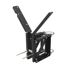 lot 3049 image: Lifetime Powder-Coated Universal Basketball Hoop Mounting Kit, 9594