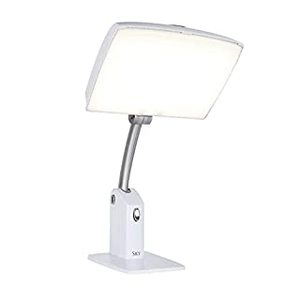 lot 3057 image: Carex Day-Light Sky Bright Light Therapy Lamp - 10,000 LUX - Sun Lamp to Combat Winter Blues and to Increase Your Energy, White (B09XGPRD3W)
