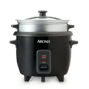 lot 3061 image: Aroma� 6-Cup (Cooked)  1.5Qt. Rice Cooker & Food Steamer