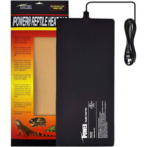 lot 3067 image: iPower Reptile Heat Pad 4W8W16W24W Under Tank Terrarium Warmer Heating Mat and Digital Thermostat Controller for Turtles Lizards Frogs and Other Small Animals, Multi Sizes