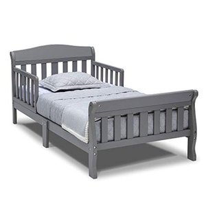 lot 3093 image: Delta Children Canton Toddler Bed, Grey